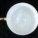 Coffee service in white and gold porcelain Limoges France
