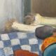 Oil on canvas 20th century, still life painting.