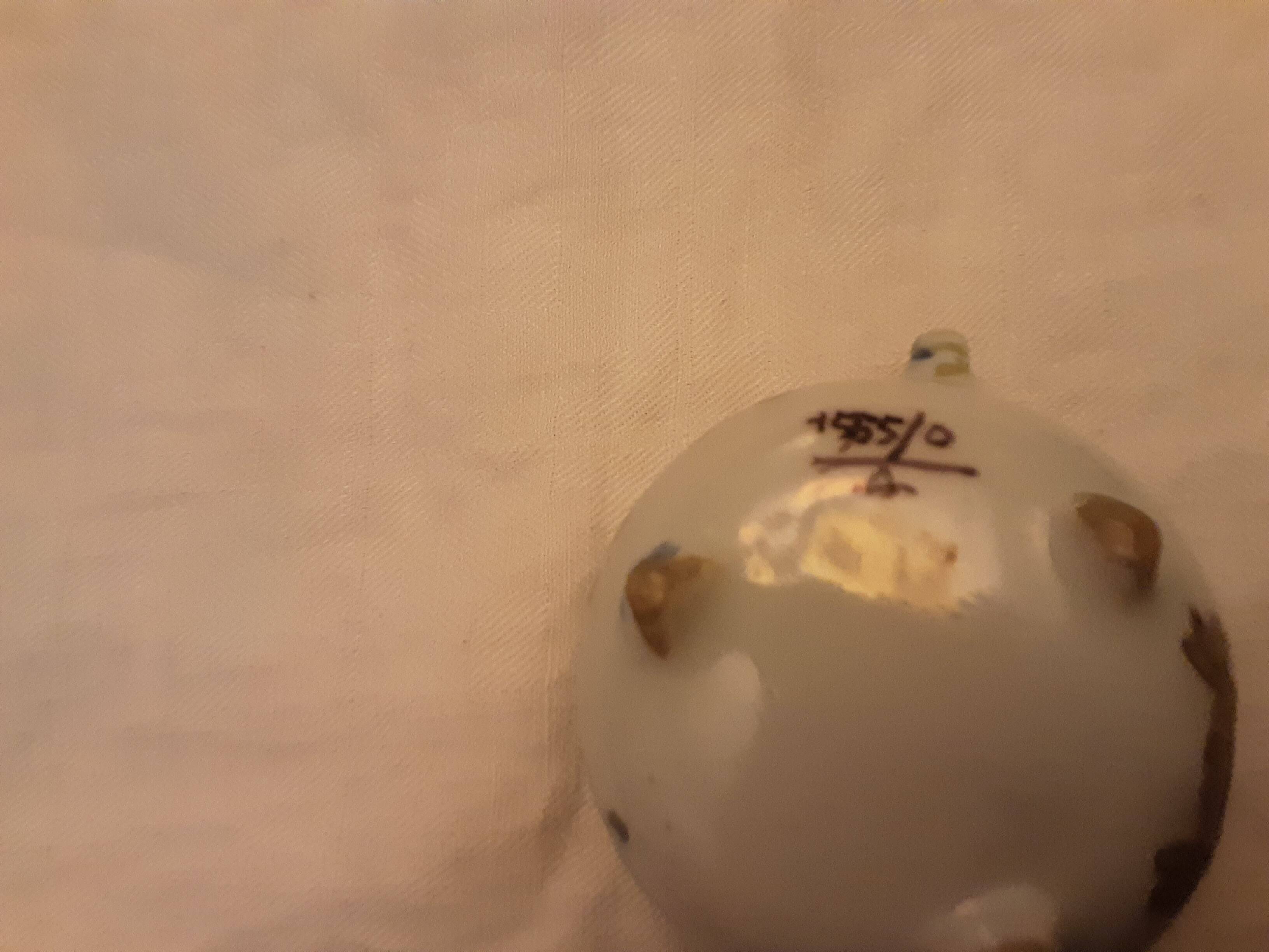 Antique faience mustard pot rouen dijon mustard