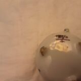 Antique faience mustard pot rouen dijon mustard