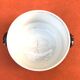 Antique brown glazed ceramic terrine