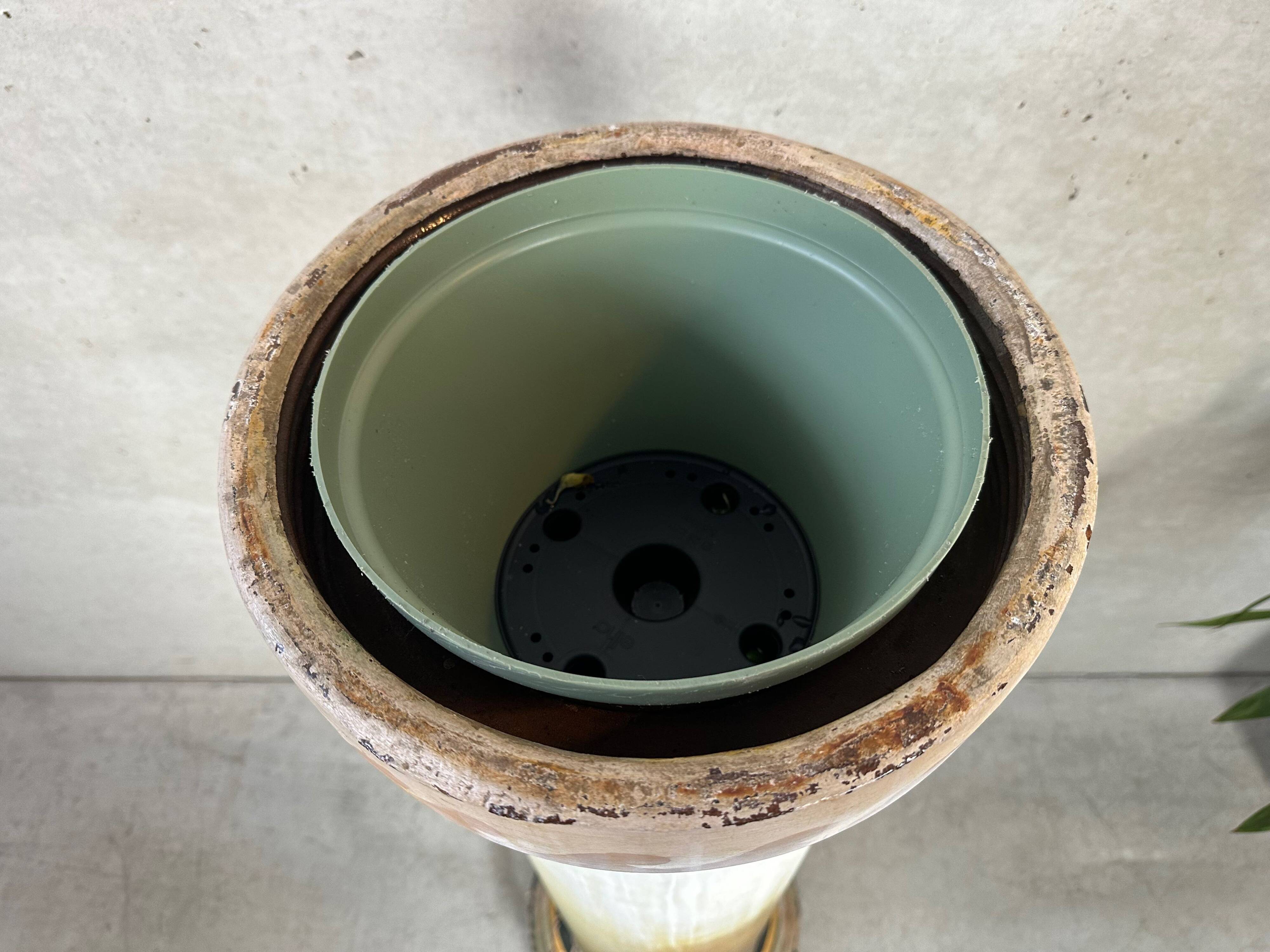 Antique French column – stoneware