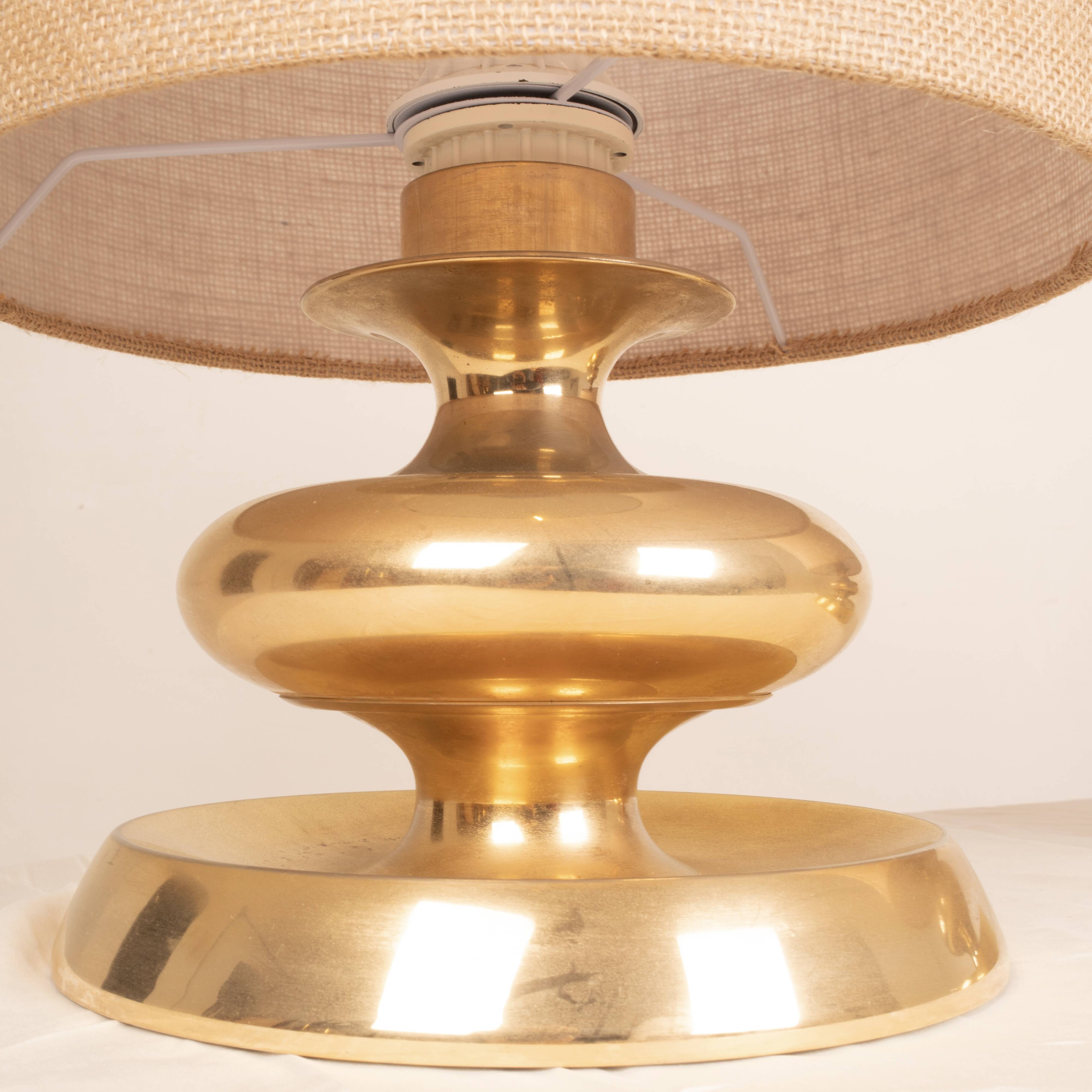 Pair of C-363 Lamps 24K Gold Edition by Luci Italia, 1970