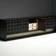 Brutalist Sideboard by De Coene in Stained Oak, Belgium, 1970s