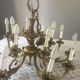 Bronze chandelier