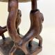 Trône royal "Fon" en bois sculpté – Bénin, XXᵉ siècle