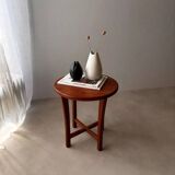 Danish solid teak side table from the 1960s.