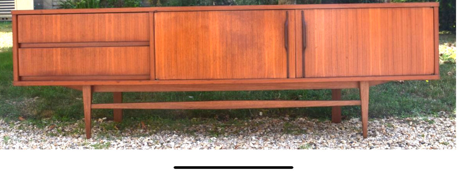 Scandinavian teak sideboard from the 60s and 70s