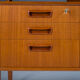 Mid-century Danish teak desk by HP Hansen, 1960s