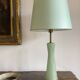 Lampe de table vintage moderne en verre de Murano vert, style Barovier & Toso  Italie, 1940