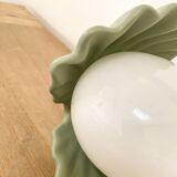 Ceramic shell lamp from the 70s/80s.