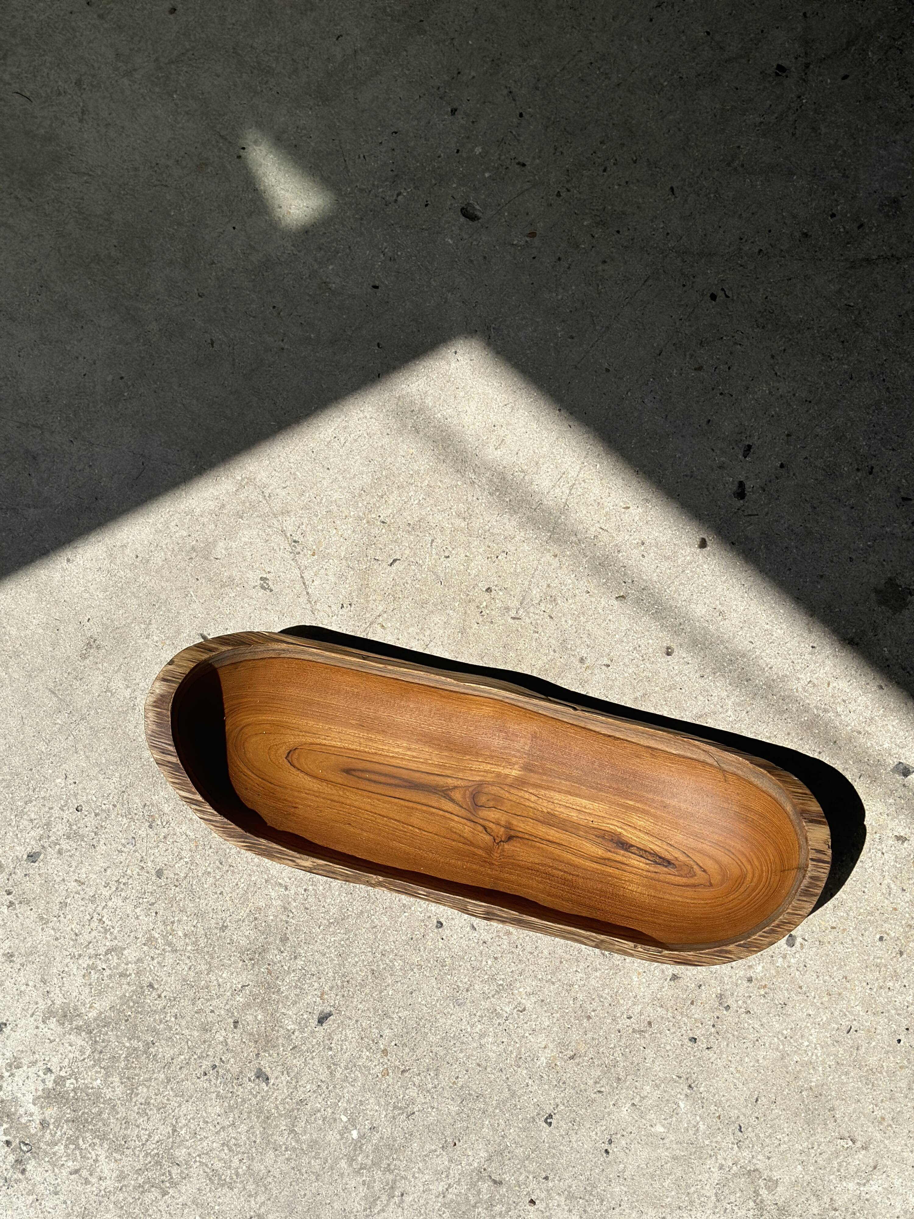 Organic monoxyl teak cut L:50cm