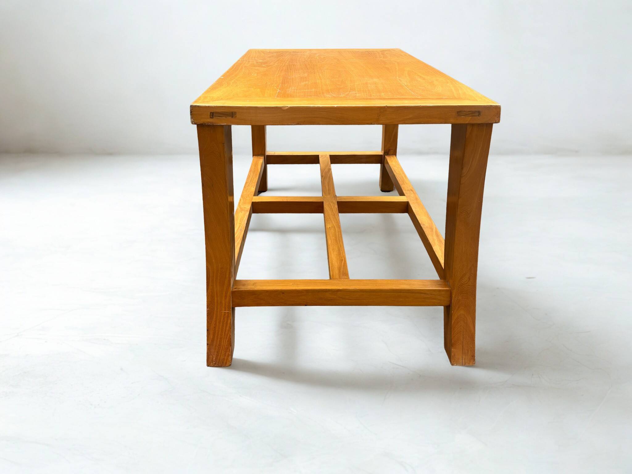 Solid wood table