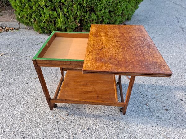 Table de jeu pliante années 70'S Eastcraft