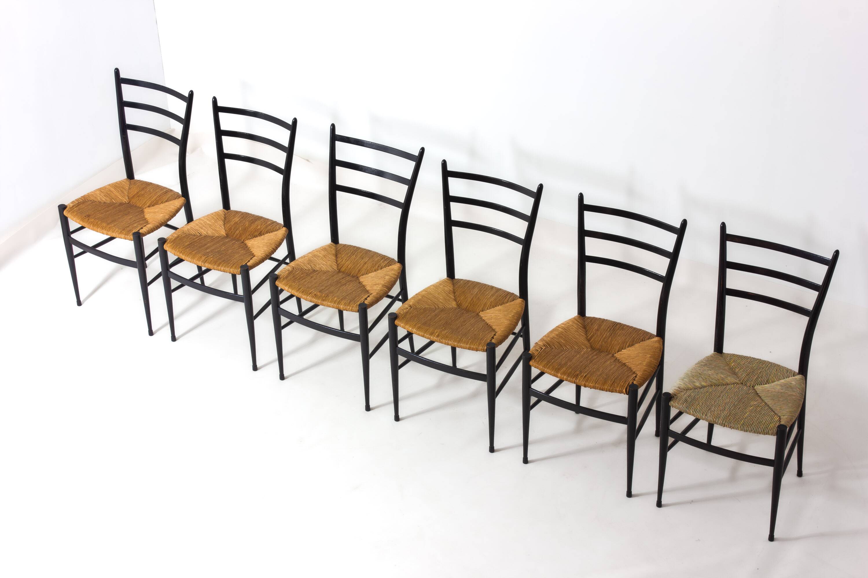 Ensemble de chaises 'Spinetto'