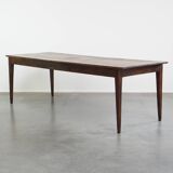 Large Antique French Farmhouse Dining Table for 6 to 8 People