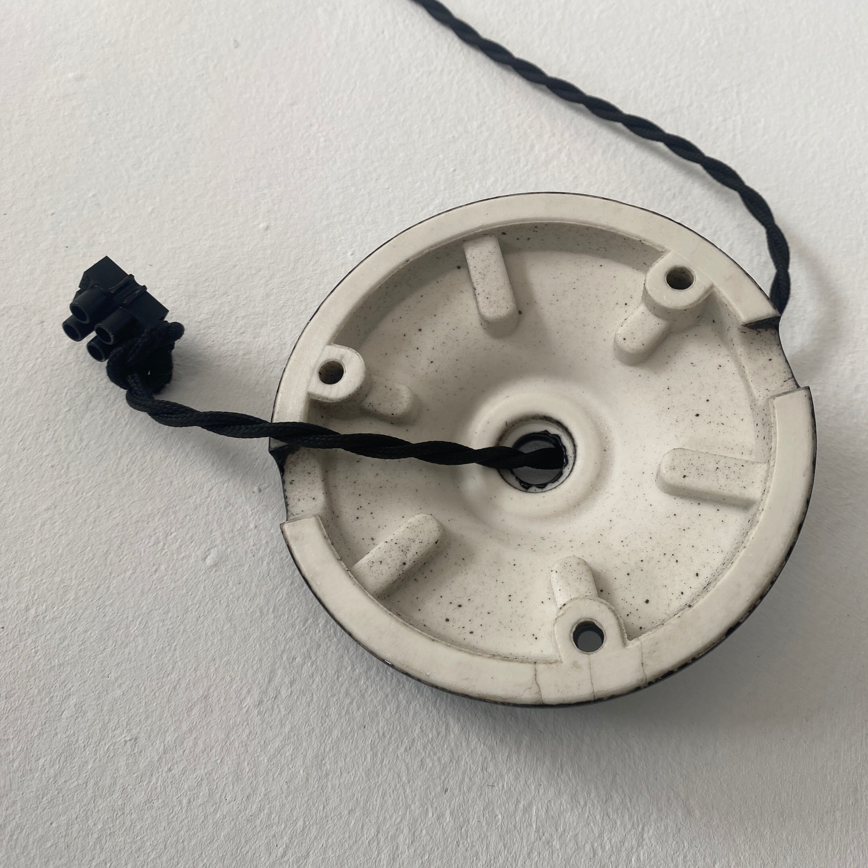 Pair of old industrial suspensions 40 cm