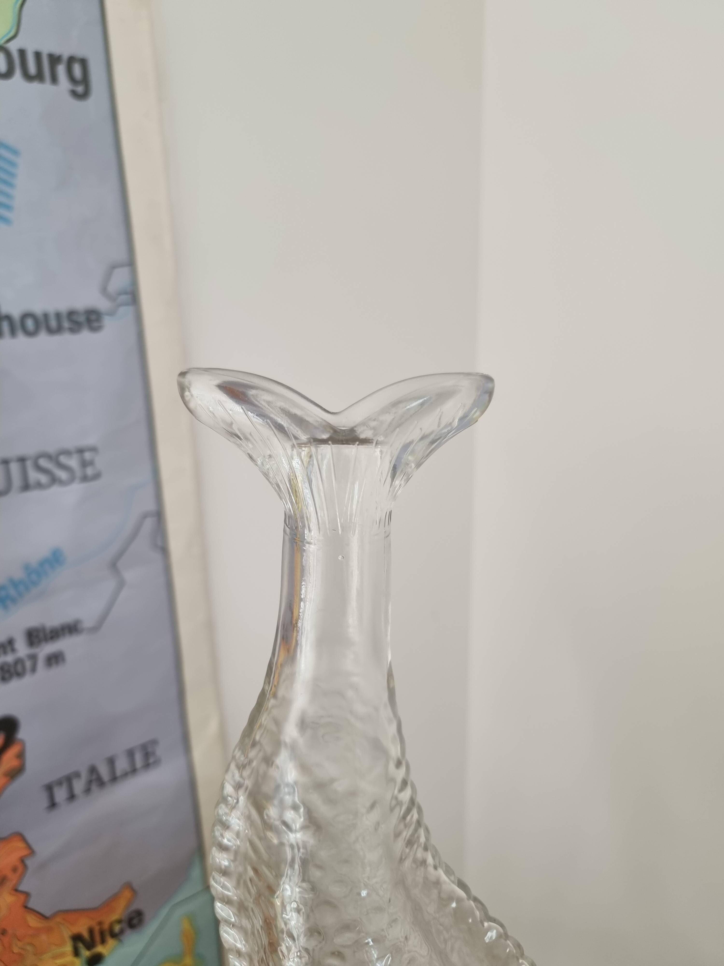 Carafe vintage poisson zoomorphe