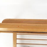 Italian walnut mid-century modern coffee table, 1950s