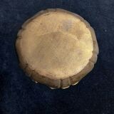 Five florentine gilded wooden coasters