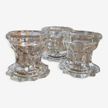 Reims high glass candle holder