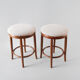 Set of 4 vintage Thonet style stools