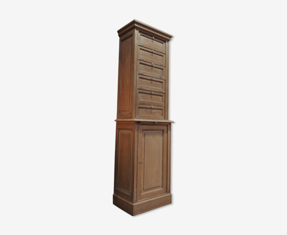 Meuble à clapets en chêne1900