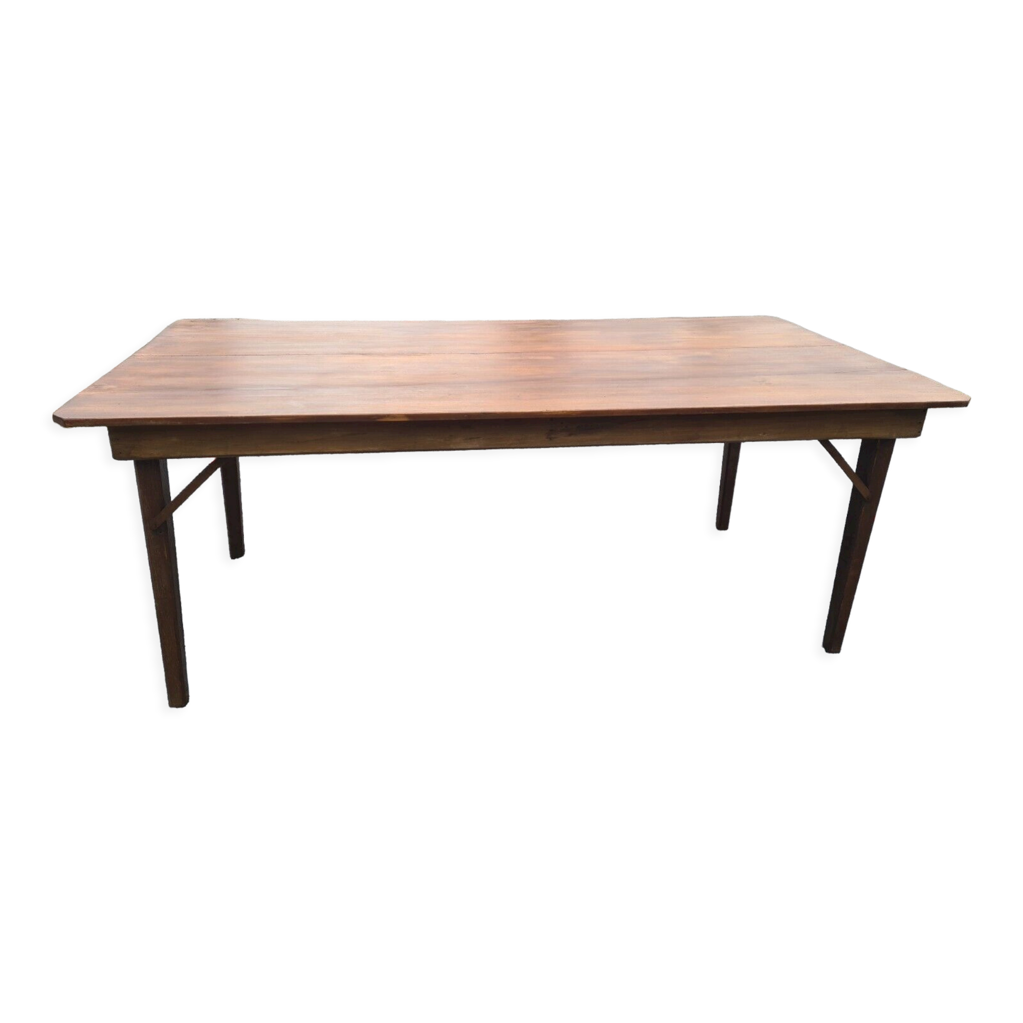 Oak folding table