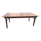 Oak folding table