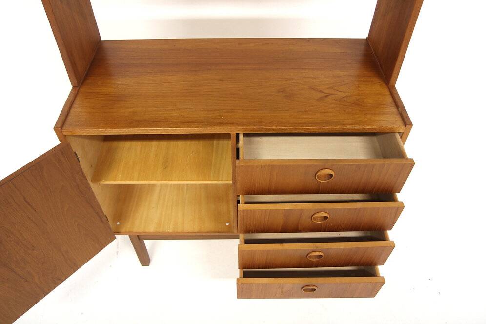 Scandinavian teak secretary Hovmantorps Sweden 1960