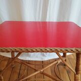 Small rattan table