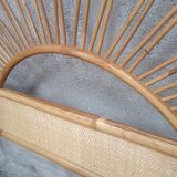 Rattan headboard