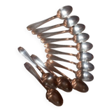 12 silver tablespoons