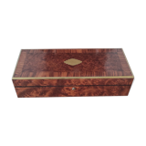 Burl walnut box