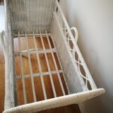 Lit en rotin pour bébé