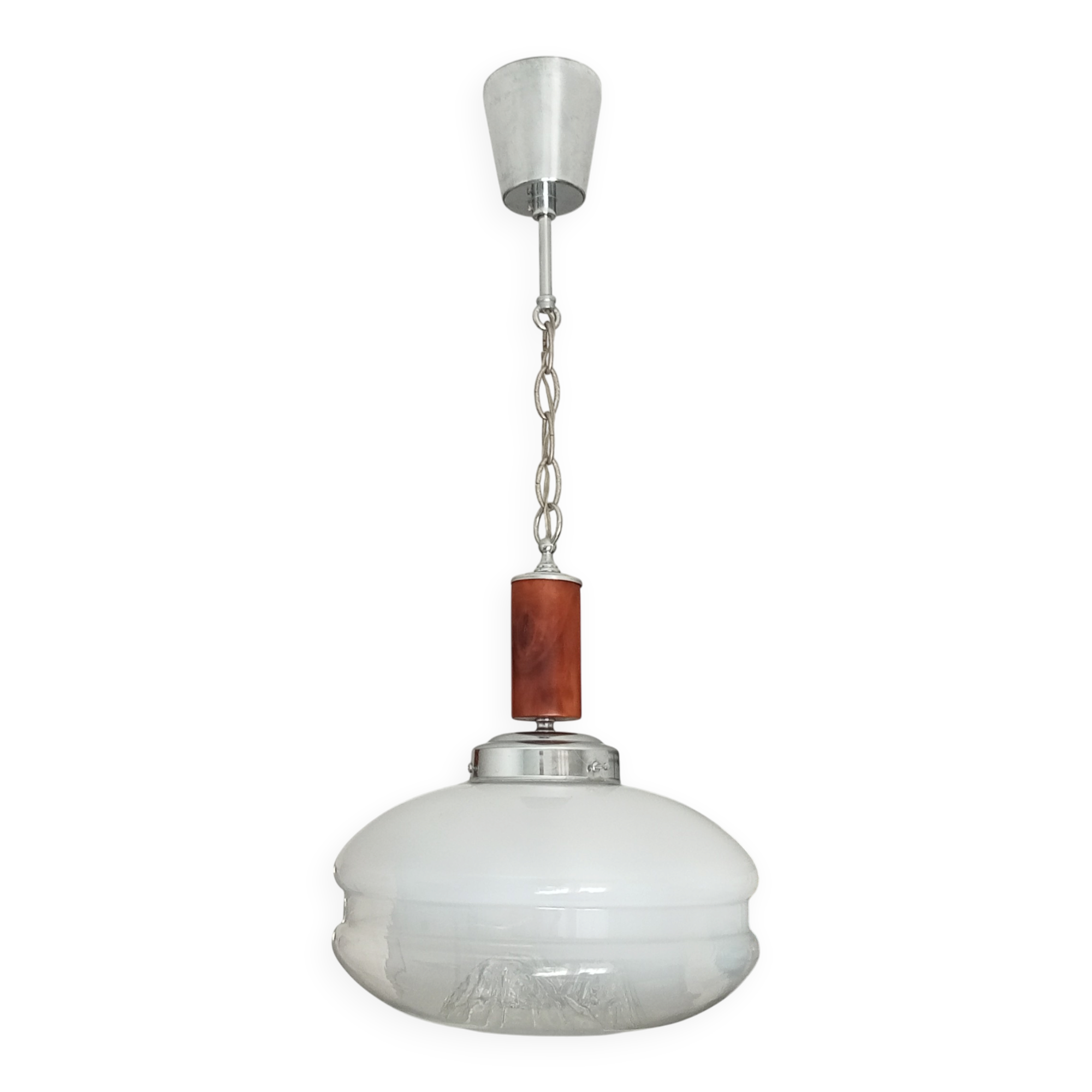 Mazzega Murano suspension from the 1970s.