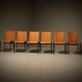 Set of 6 Post Modern Dining Chairs by Cidue Italy 1990s
