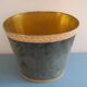 vintage velvet waste paper basket Massilly