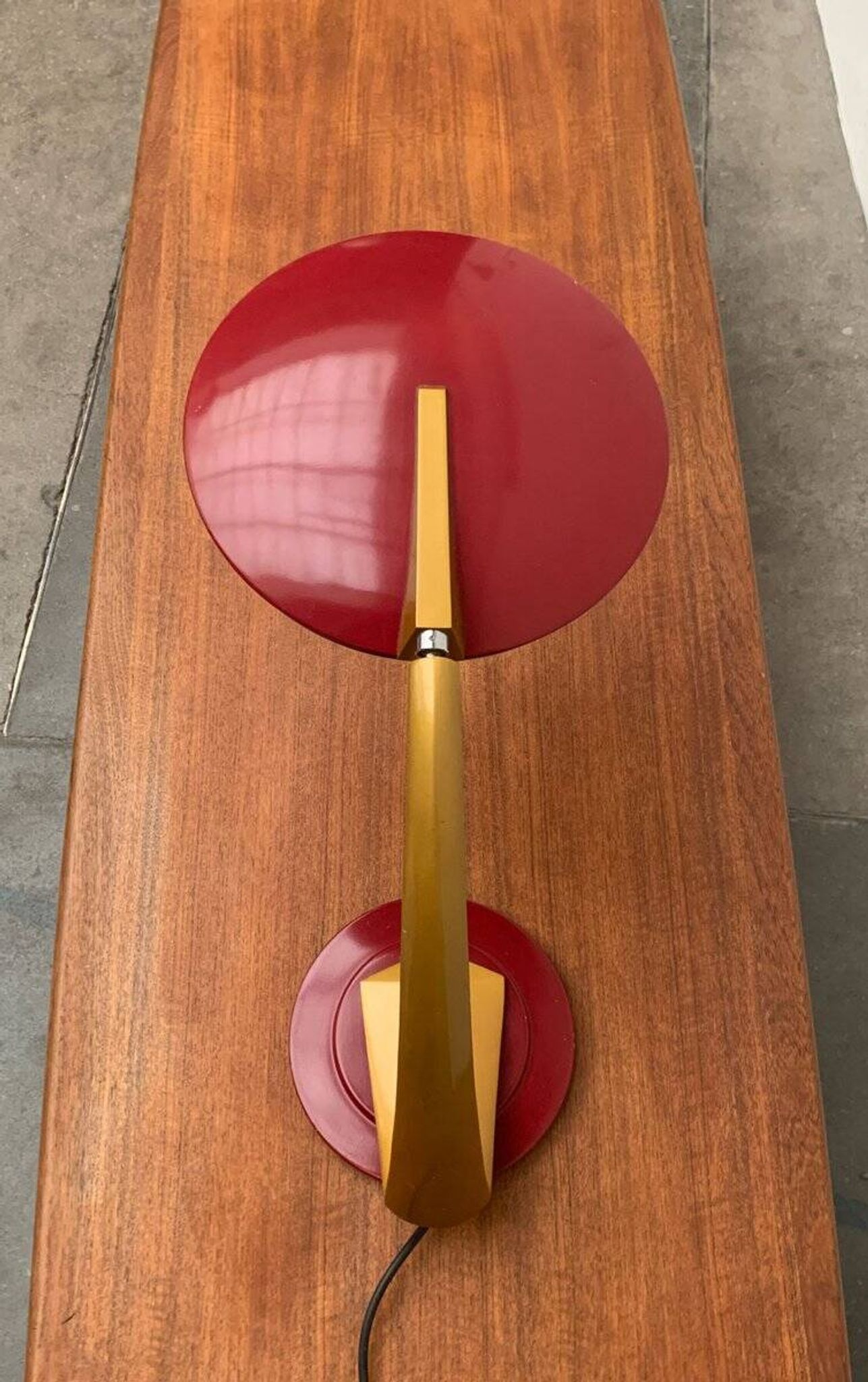 Lampe de table Boomerang Space Age par Luis Pérez De La Oliva pour Phase