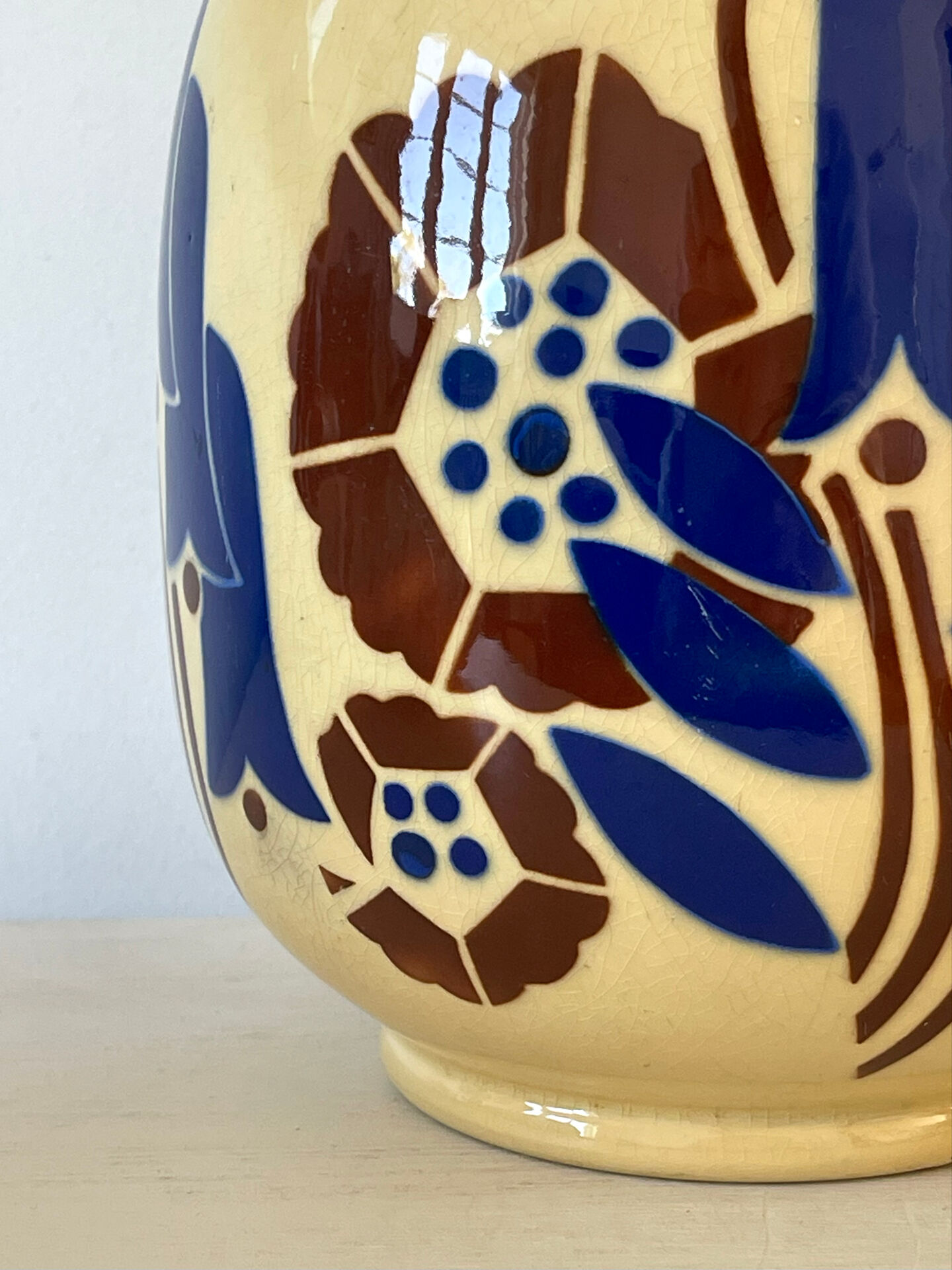 Lunéville vase 1930/40.