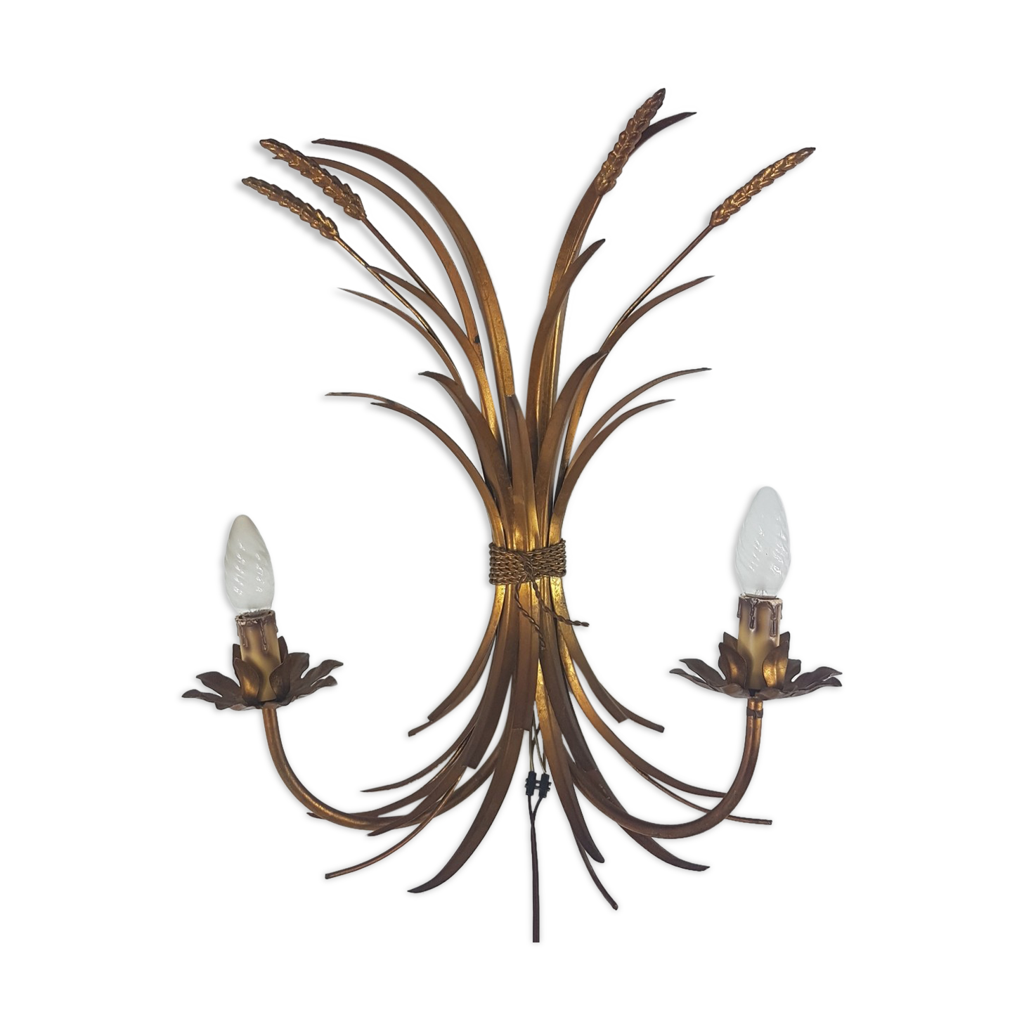 Sconce wheat sheaf, Coco Chanel style