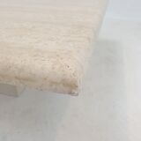 Italian Travertine Coffee Table, 1980's