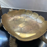 Vintage turtle pocket in solid bronze