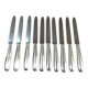 Lot de 10 couteaux SF Art Déco