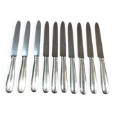 Set of 10 SF Art Deco knives