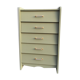 Commode vintage kaki