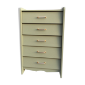 Khaki vintage dresser