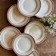 Set of 8 vintage dessert plates - Gilles de Gien