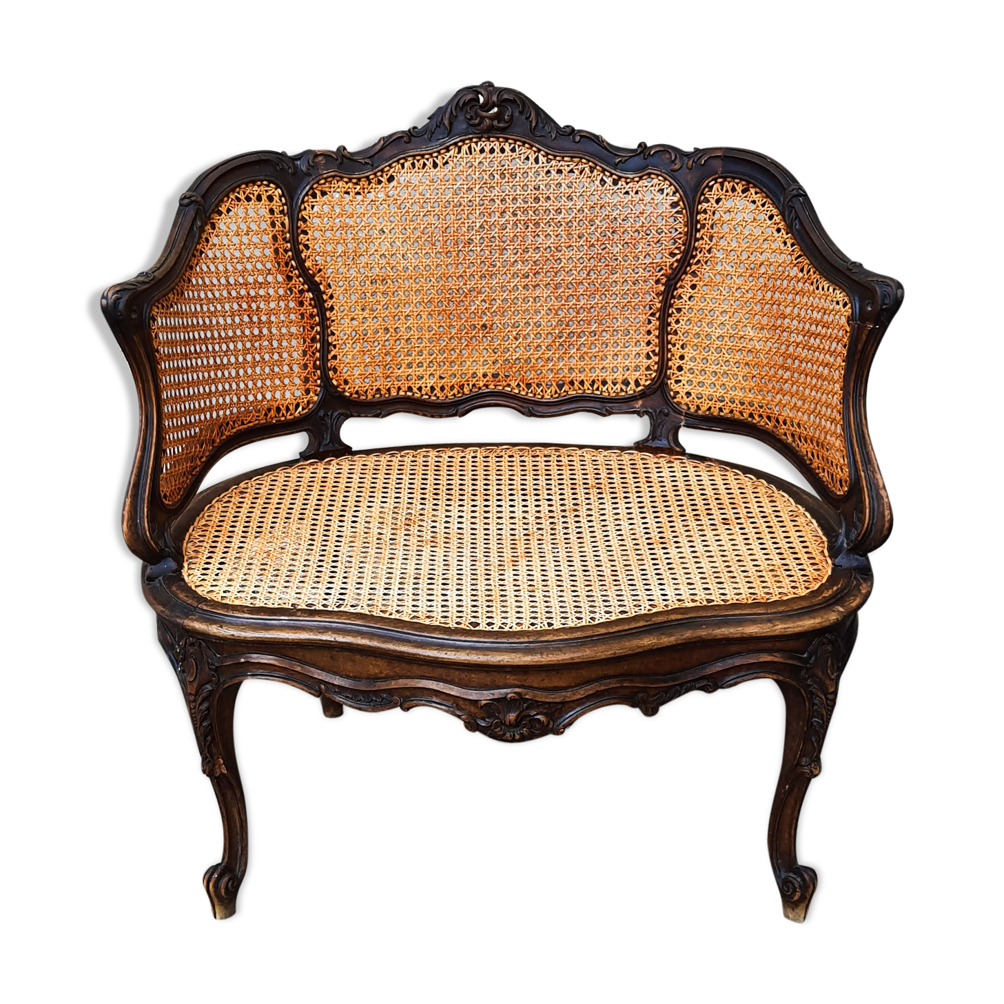 Louis XV-style shepherdess chair