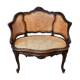 Fauteuil bergère de style Louis XV